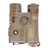 SomoGear PEQ-16B Airsoft Aiming IR Laser Flashlight - Tan/Red
